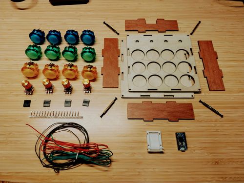 A layout of all the components